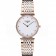Longines La Grande Classique Rose Gold White Dial Diamond Bezel Homme  622105