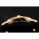 Omega De Ville Prestige White Dial Gold Case Black Leather Strap