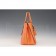 Prada Saffiano Double Tote Orange