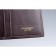 Burberry Haymarket Check Folding 3 Cards Wallet Black