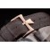 Swiss Vacheron Constantin Traditionnelle White Dial Rose Gold Case Brown Leather Bracelet