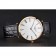 Swiss Longines Grande Classique White Dial Roman Numerals Gold Case Black Leather Strap