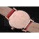 Burberry The City Classic Silver Dial Red Bracelet  622567