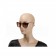 Miu Miu Cut Off Cat-Eye Brown Sunglasses 308036
