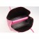 Prada Double Tote Ostrich Leather Bag Fuchsia