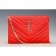 Saint Laurent Monogram Wallet On Chain Red