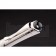 MontBlanc Silver Ballpoint Pen With MB Engraved Curved Silver Cap