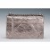 Dior Diorama Crinkled Metallic Lambskin Small Flap Bag Grey 18926723