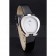 Omega Ladies Watch White Dial Stainless Steel Case Black Leather Strap  622818