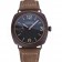 Panerai Radiomir Brown Stainless Steel Bezel Brown Leather Bracelet  622324