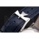 Vacheron Constantin Patrimony Chronometre Royal White Dial Stainless Steel Case Blue Leather Strap