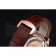 Omega Tresor Master Co-Axial White Dial Rose Gold Case Brown Leather Strap