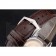 Swiss Patek Philippe Calatrava White Dial Stainless Steel Case Brown Leather Strap