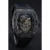 Richard Mille  Tourbillon Skull RM 052 Black Case Black Rubber Bracelet  1454260