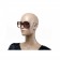 Cartier Panthere Diamond Detail Brown Frame Sunglasses 308289