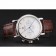 Omega Seamaster Vintage Chronograph White Dial Stainless Steel Case Brown Leather Strap