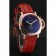 Panerai Radiomir Black Dial Rose Gold Case Red Leather Strap 1453806