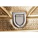 Dior Metallic Perforated Diorama Small Flap Bag Gold 18926713