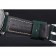 Panerai Luminor Marina Polished Stainless Steel Bezel Green Leather Bracelet  622310