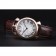 Cartier Rotonde Blue Crown Brown Leather Bracelet 621974