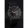 Round Burberry Sport Athlete Chronograph Black Case Triple-eye Black Rubber Bracelet   622619