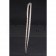 Christian Dior Horizontally Grooved Dark Grey Brown Ballpoint Pen  622741