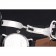 Cartier Ronde Second Time Zone White Dial Stainless Steel Case Black Leather Strap  622798