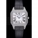 Cartier Santos 100 Diamond Silver Bezel 621909