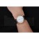 Rolex Cellini White Dial Gold Case Brown Leather Strap  622833
