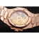 Swiss Patek Philippe Nautilus Dark Brown Dial Stainless Steel Bracelet 1453949