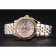 Breitling Colt Lady Pink Dial Diamond Hour Marks Gold Bezel Stainless Steel Case Two Tone Bracelet