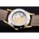 Patek Philippe Calatrava White Dial Gold Case Brown Leather Strap  622844