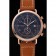 Hamilton Navy Pioneer Chrono Black Dial Rose Gold Case Brown Leather Strap