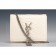 Saint Laurent Kate Monogram Tassel Python Leather Silver Hardware White Mini Bag 18926860