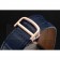 Cartier Tank MC White Dial Gold Case Blue Leather Strap  622577