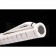 Bvlgari Vertical Grooved Cutwork Pattern Silver Ballpoint Pen With Bvlgari Engraving