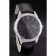 Swiss Vacheron Constantin Traditionnelle Black Dial Stainless Steel Case Black Leather Bracelet