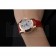 Chopard Red Leather Bracelet Watch 80276
