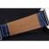 Cartier Tank MC Blue Dial Stainless Steel Case Blue Leather Bracelet  622691