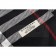 Burberry Check Black And Red Scarf 607957