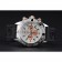 Breitling Chronomat Rose-Gold Highlight Ribbed Black Rubber Strap White Dial