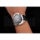 Swiss Panerai Luminor Marina Date Black Dial Stainless Steel Case Black Leather Strap