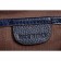 Burberry Check Embossed Dark Blue Leather Clutch Bag 18926913