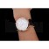 Hamilton Navy Pioneer White Dial Rose Gold Case Black Leather Strap
