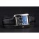 Cartier Tank MC Stainless Steel Case Black Dial Black Leather Strap  622174