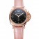 Panerai Radiomir Black Dial Diamond Bezel Rose Gold Case Pink Leather Strap 1453801