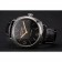 Panerai Radiomir Firenze 3 Days Acciaio PAM604 Black Dial Engraved Stainless Stell Case Black Leather Strap