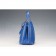 Prada Double Tote Ostrich Leather Bag Blue