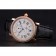 Cartier Rotonde White Dial Gold Case With Jewels Black Leather Strap  622760