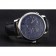 A. Lange & Sohne Lange 1 Blue Dial Stainless Steel Case Black Leather Strap